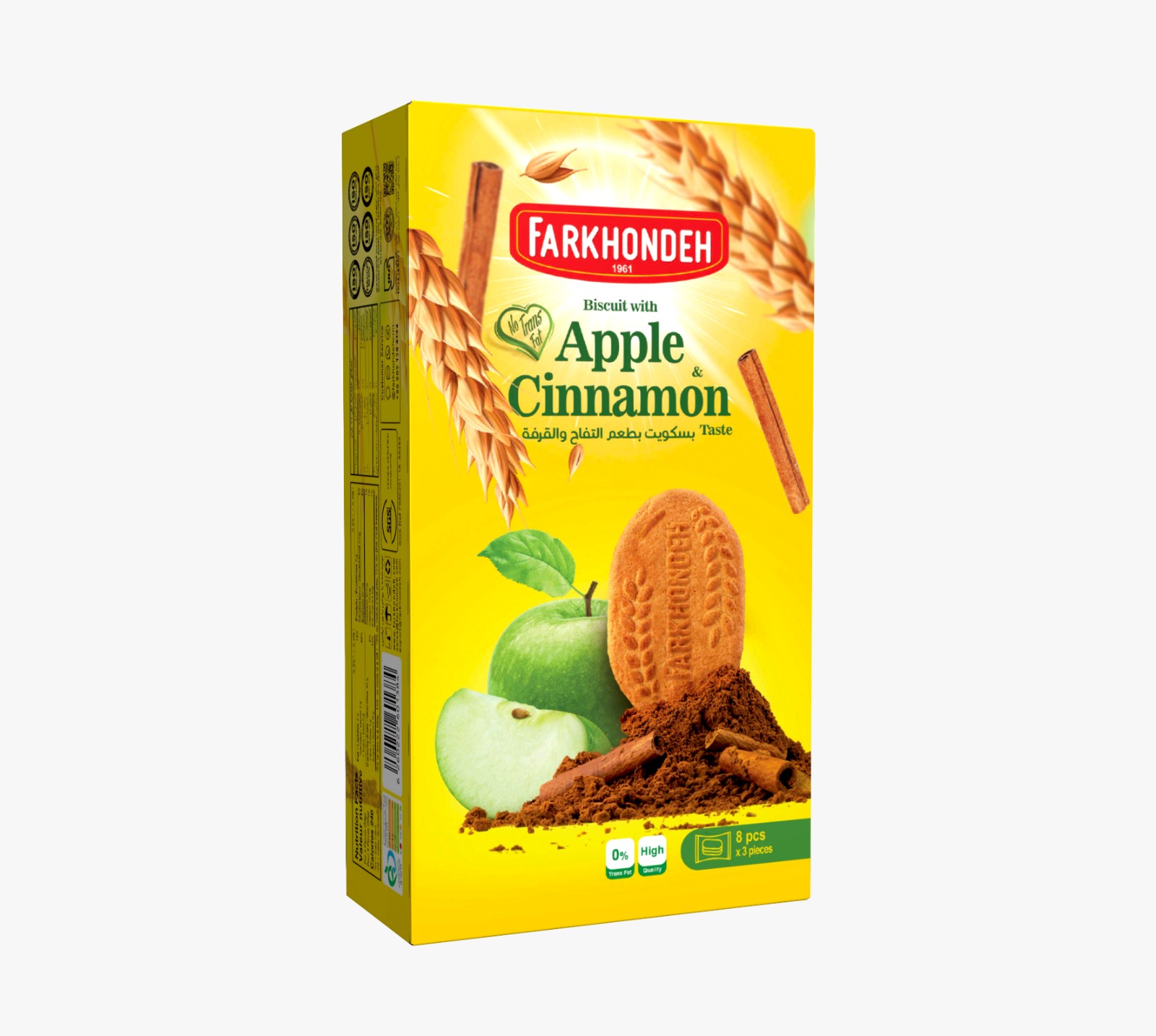 Kex-Äpple och kanel