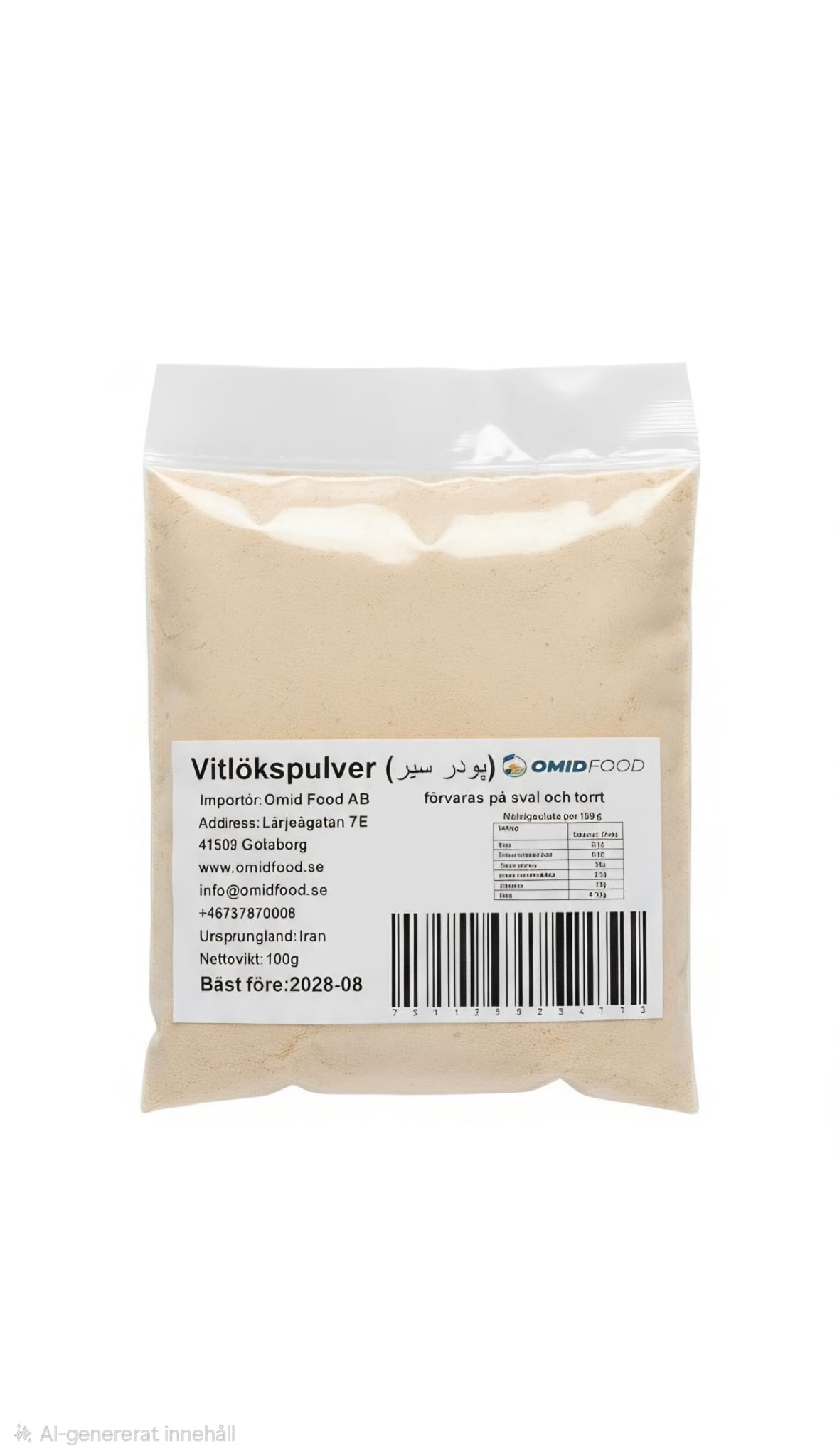 Vitlökspulver