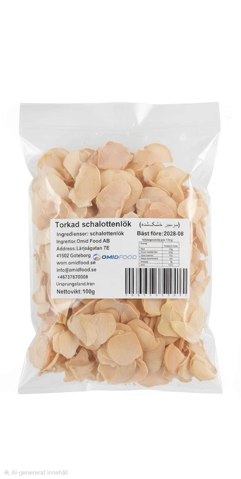 Torkad Schalottenlök